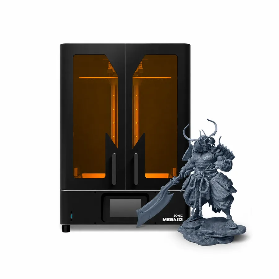 8K Large-Format LCD Resin 3D Printer, 330 × 185 × 400 mm