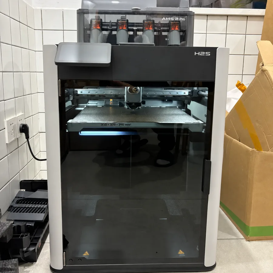 Hybrid FDM 3D Printer and Laser Engraver, 340 × 320 × 340 mm